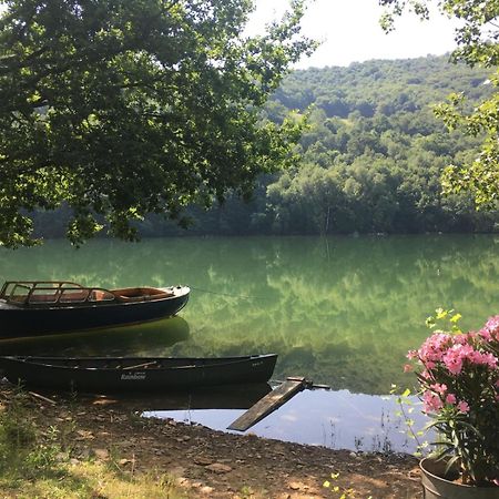 Lake House I // Alauzet Ecolodge + Nature Spa Castelnau-de-Mandailles Exteriör bild