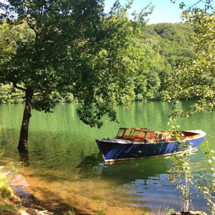 Lake House I // Alauzet Ecolodge + Nature Spa Castelnau-de-Mandailles Exteriör bild
